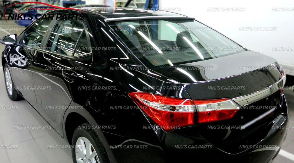 Спойлер на заднее стекло чехол для Toyota Corolla E160 2013- ABS пластик Специальный навес Аэро крыло динамический молдинг украшения