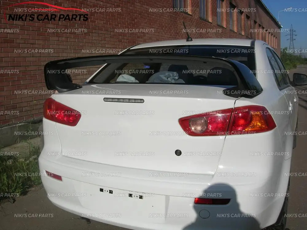 Спойлер для Mitsubishi Lancer X 2007- ABS пластик Высокая специальная Аэро крыло динамическое литье украшение автомобиля Стайлинг тюнинг