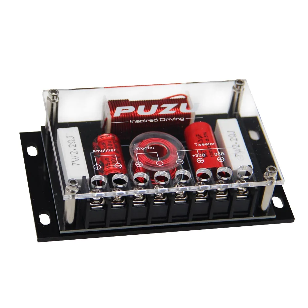 PUZU PZ-6508S Crazy Fire серии 6," 2-полосная компонентная автомобиля наборы динамиков для всех автомобилей