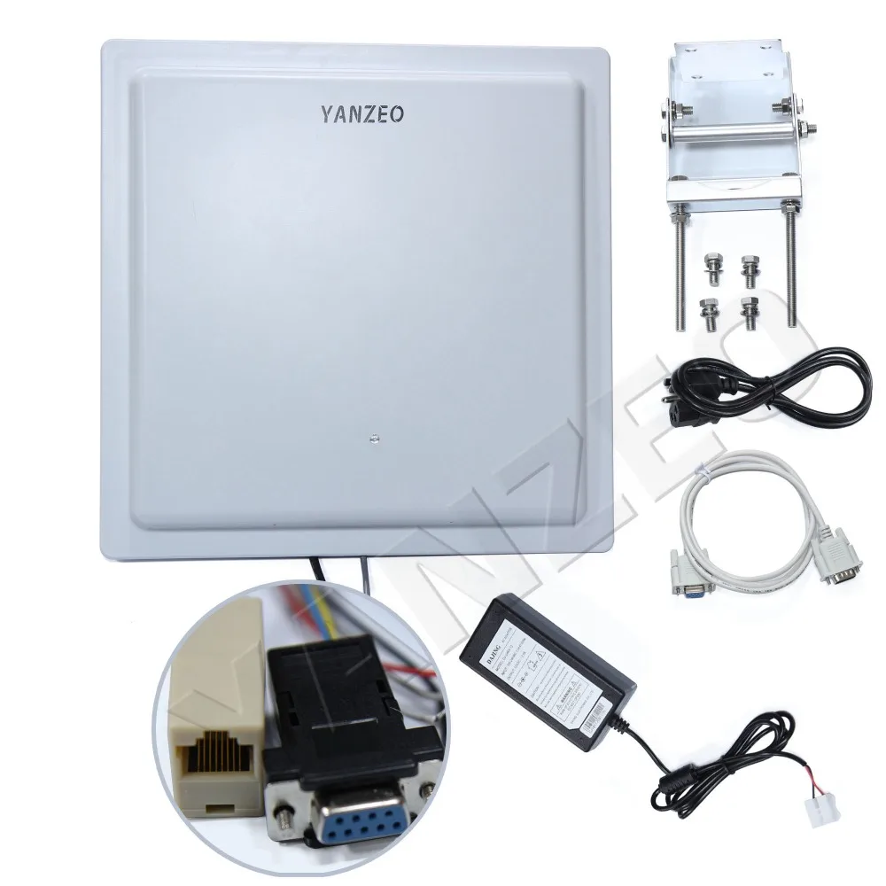Антенна 12 дБи Yanzeo SI802 15 30 м дальнего действия RS232/RJ45/ Wiegand UHF RFID ридер + бесплатная