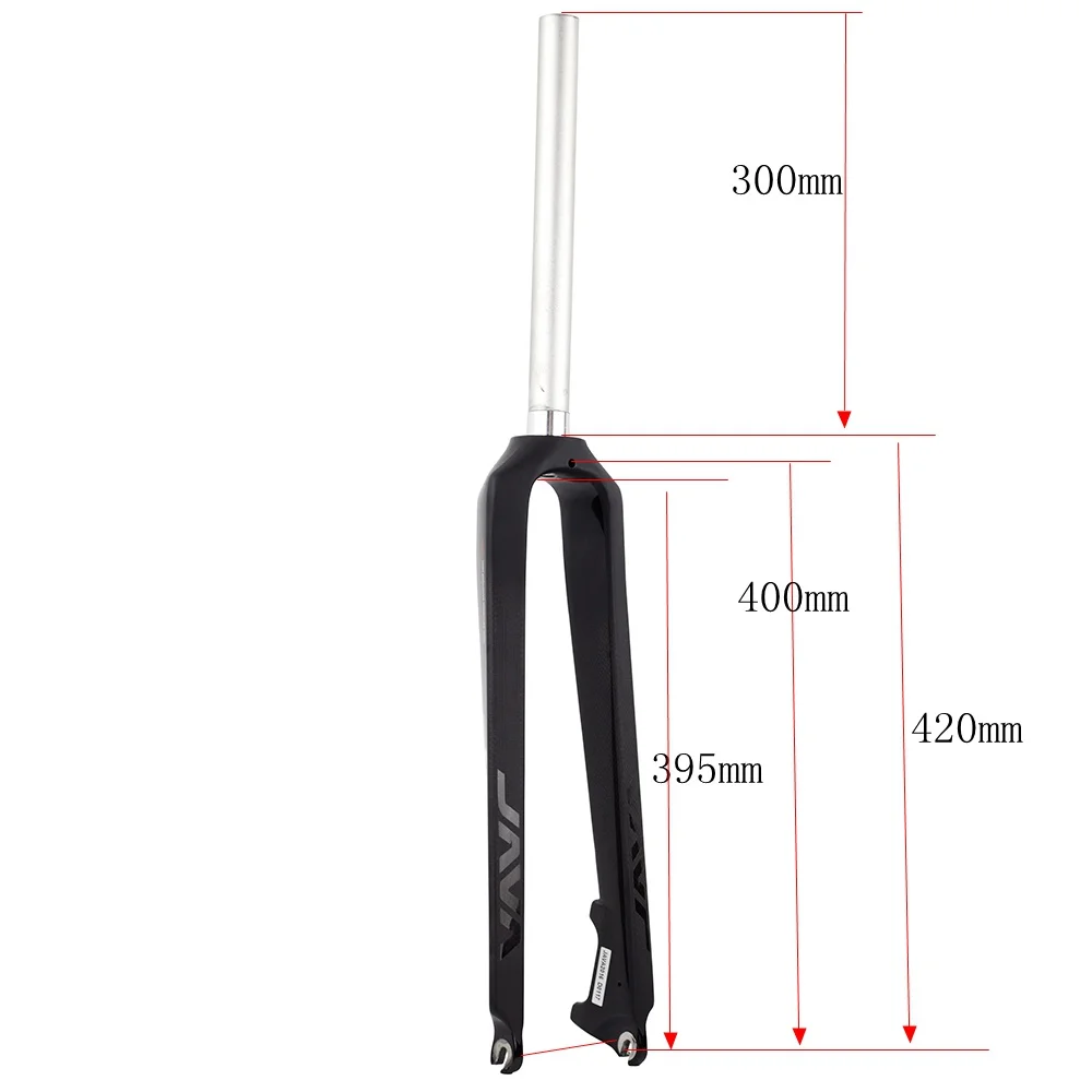 

JAVA 27.5" 29" Carbon Aluminium MTB Bike Fork Disc Brake Straight 1 1/8" 28.6mm Hybrid Mountain Bicycle Cyclocross 700c Forks