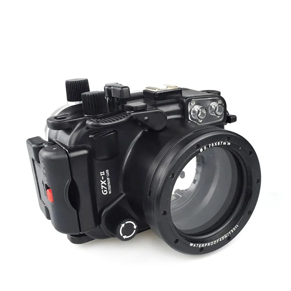 Meikon 40 M/130F водонепроницаемый корпус камеры для Canon G7XII G7X Mark II