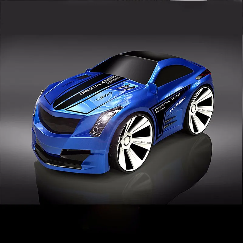 Blue Игрушка, машинка с дистанционным управлением с умными часами, электрический пульт дистанционного управления, Голосовая команда, гоночные игры, дрифт, автомобиль, перезаряжаемый Детский Рождественский подарок - Color: Blue