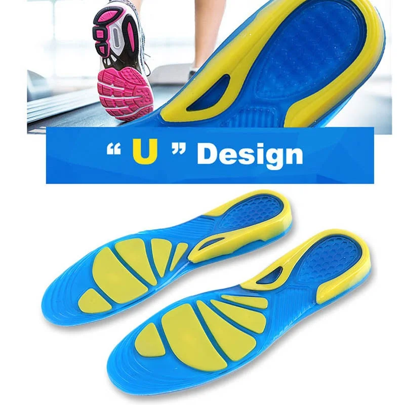 Силиконовые гелевые стельки NANCYTINO для ухода за ногами подошвенного фасцита