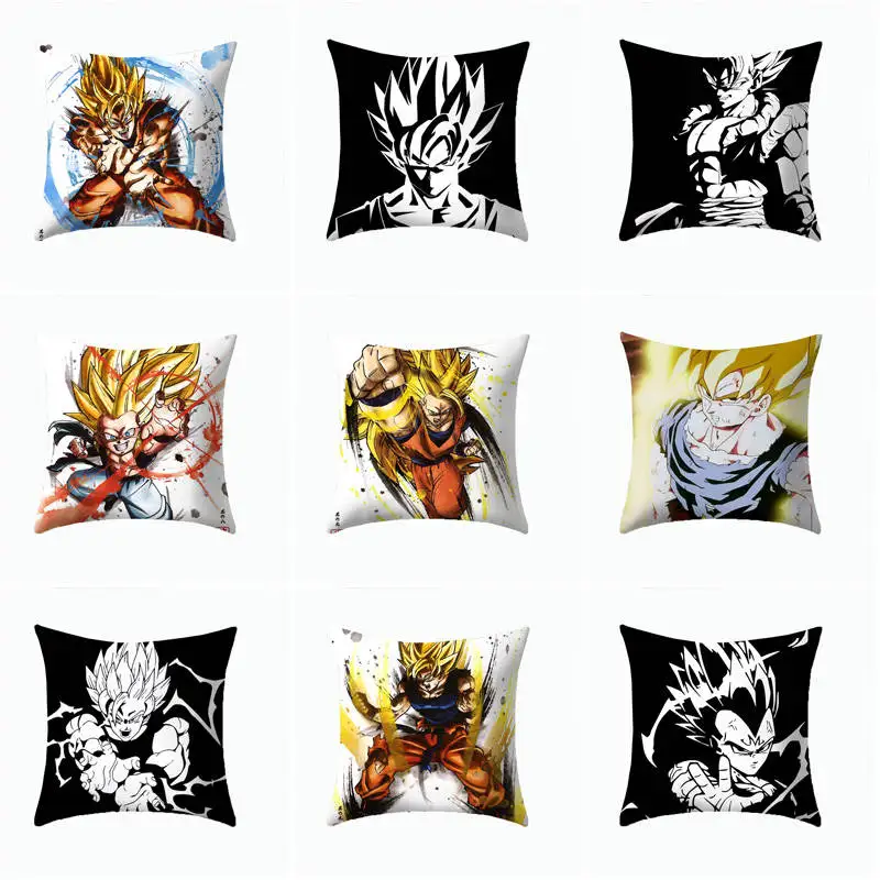 DBZ Супер Герои принт полиэстер наволочка домашний декоративный чехол на подушки