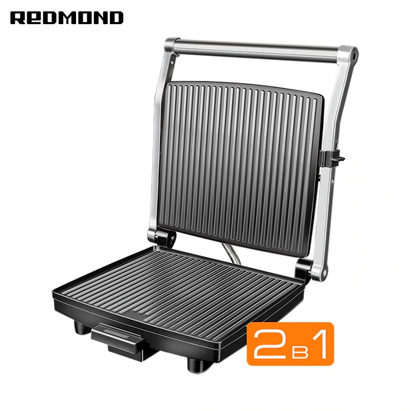 Электрический гриль Redmond SteakMaster RGM-M800 | размер 385х370х140 мм Бытовая техника