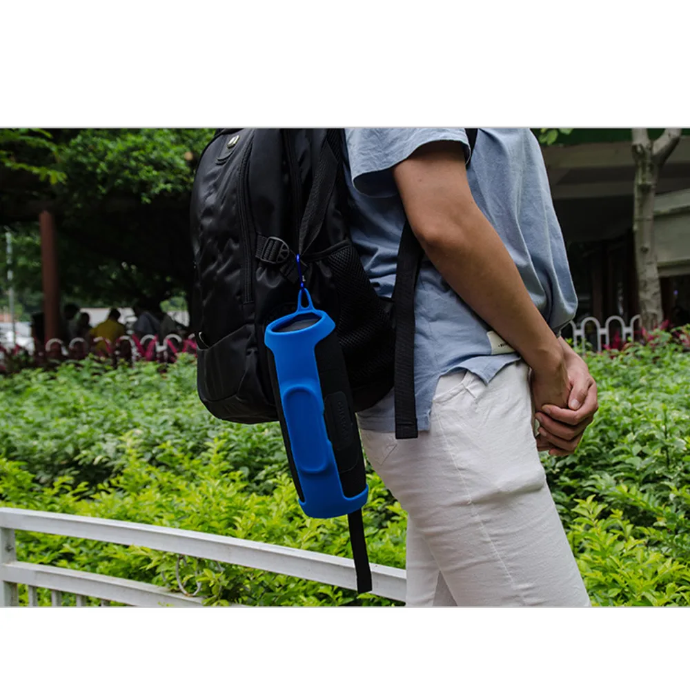 Прочный силиконовый чехол для JBL Charge 3 беспроводной динамик дорожная сумка