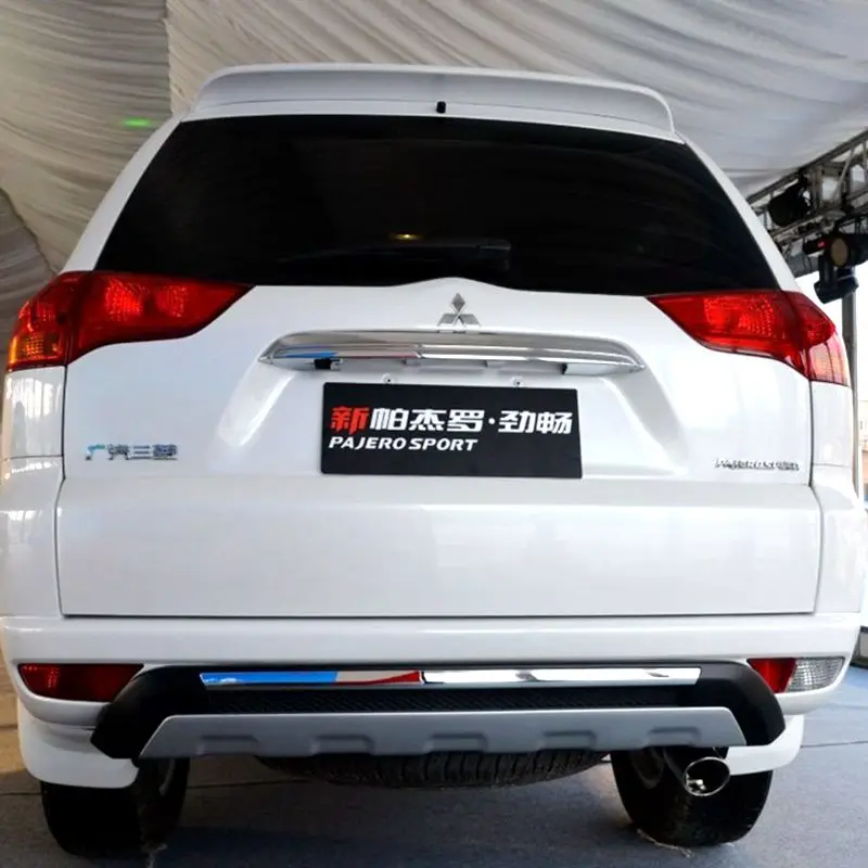 Задний спойлер для Mitsubishi Pajero Montero Sport 2009 2010 2011 2012 2013 2014 2015 2016 АБС пластик|rear spoiler|rear