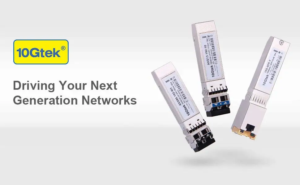 10 Gtek 10 Gb 300 M SFP SR для Mikrotik S+ 85DLC03D SFP-10G-SR, 10GBASE-SR SFP+ приемопередатчик 10GbE модуль MMF 850nm