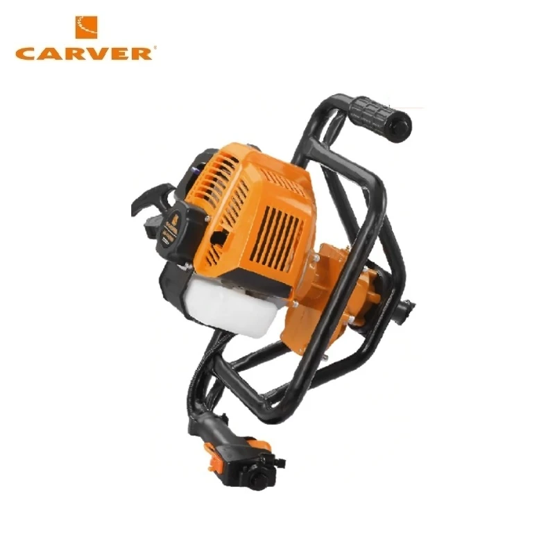 Мотобур CARVER AG 152/000 без шнека, d пос = 20 мм, 52 см куб