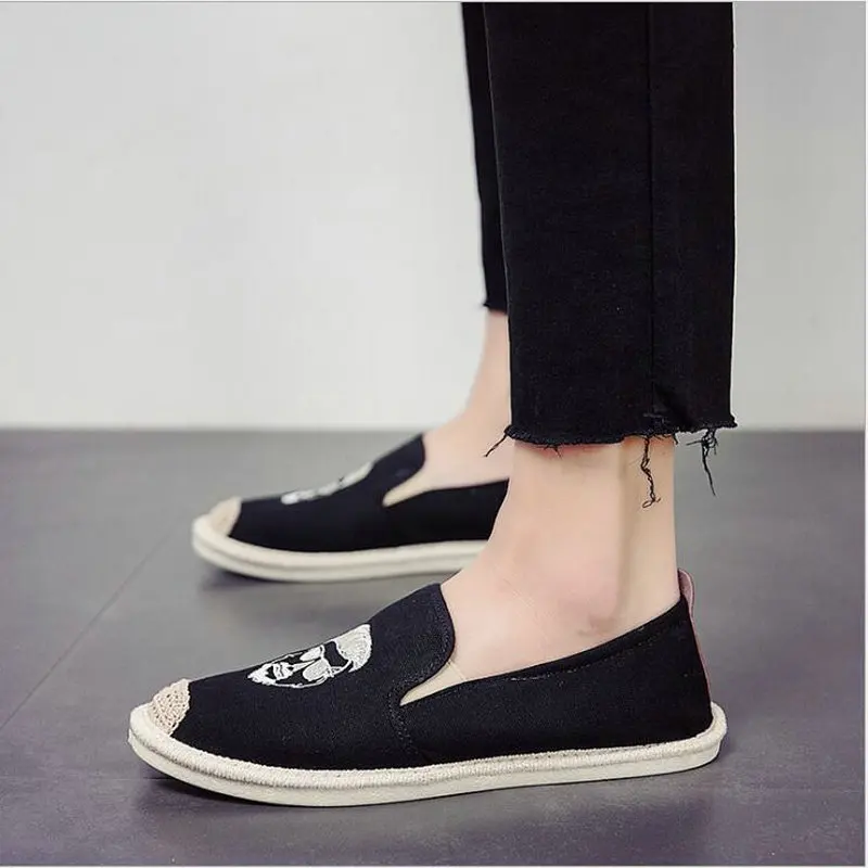 Summer Fashion boys Casual Shoe male Canvas Fisherman loafers driving Shoes Breathable Flats Hemp Espadrilles Linen LA-73 | Обувь