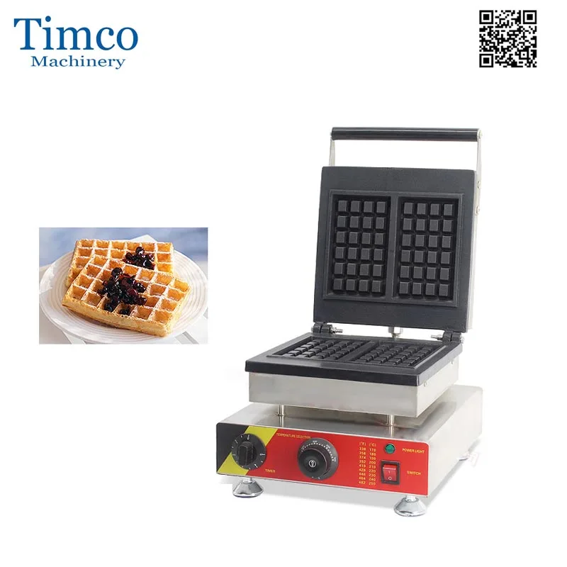 

Waffle Making Machine 2PCS Rectangle Shape Waffle Maker Baker