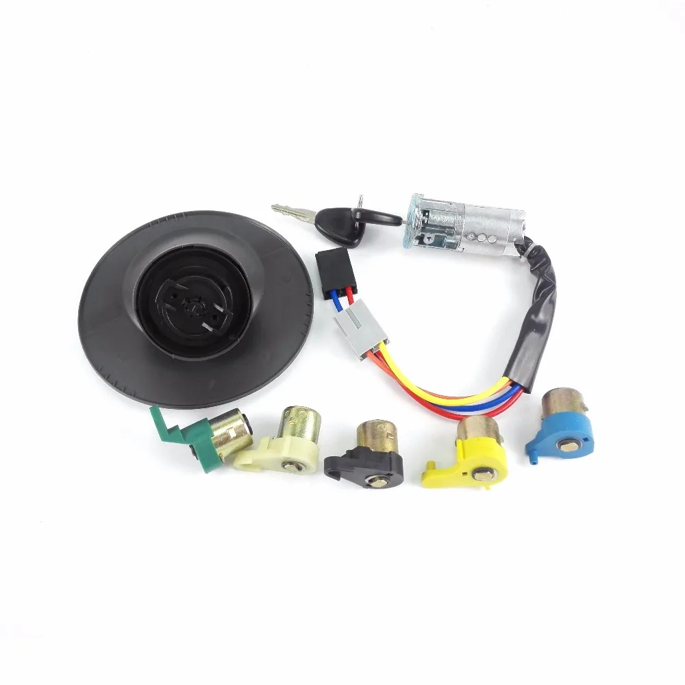 Набор блокировочных цилиндров для 97 07 7701472590|set switch|switch ignitionswitch renault |