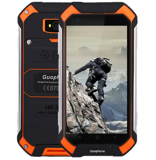 Original Guophone V19 Waterproof smartphone 4.5''IPS MTK6580 Quad Core 2GB RAM 16GB ROM Android 5.1 GPS WCDMA Dual Sim CellPhone |