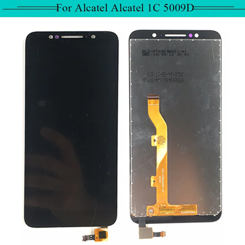 100% Протестировано для Alcatel 1c 5009D 5 3-дюймовый ЖК-дисплей + сенсорный экран в сборе