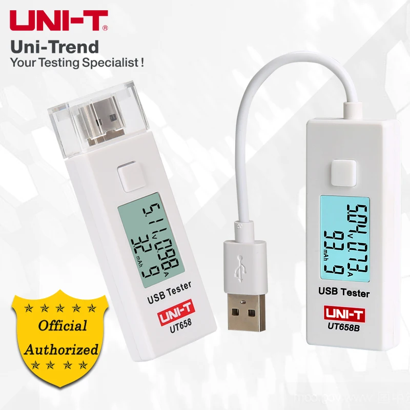 USB тестер UNI T UT658 UT658B Мобильный телефон/мобильный телефон/ноутбук/цифровые