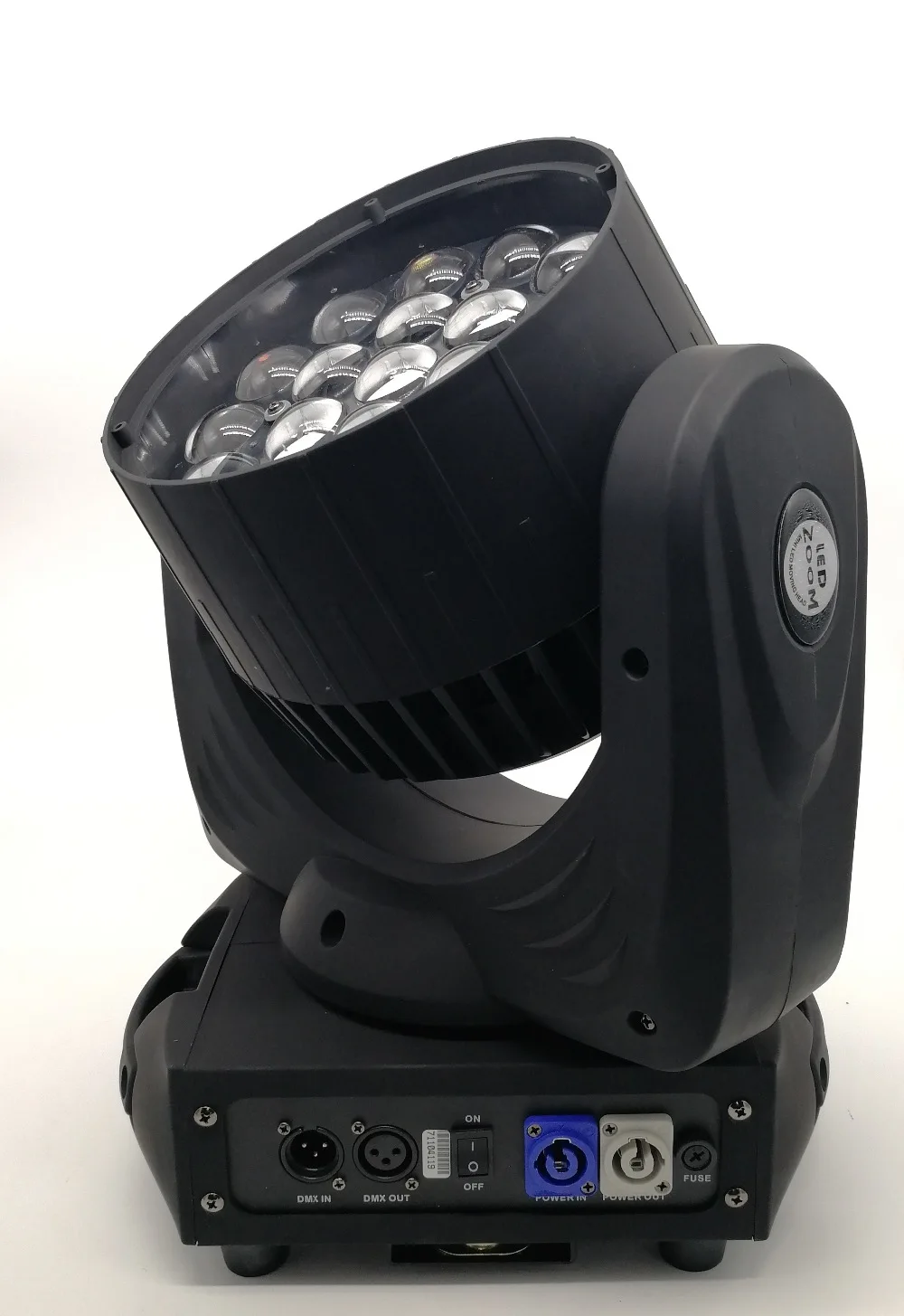 Нет налога на заказ по воздуху 2 шт./лот 19x12 Вт RGBW 4в1 Масштабирование LED Moving Head Wash Light