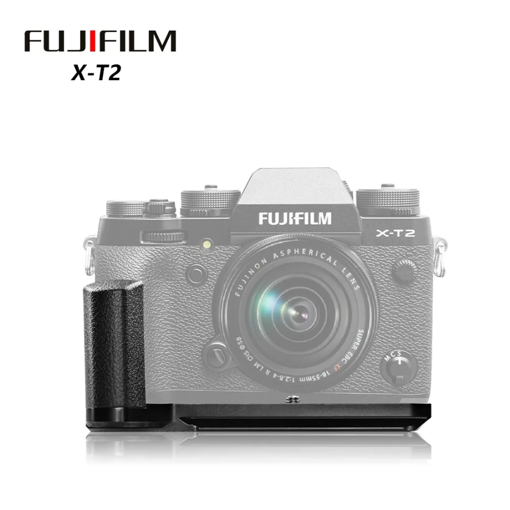 Meike MK-XT2G быстросъемный l-образный кронштейн рукоятка для Fujifilm Fuji XT2 X-T2 камера DSLR