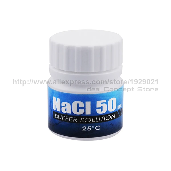 20 мл солености метр NaCl 50 ppt калибровки буфера решение монитор стандарт(набор из 2 бутылок) соленомер соленой морской воды тестер