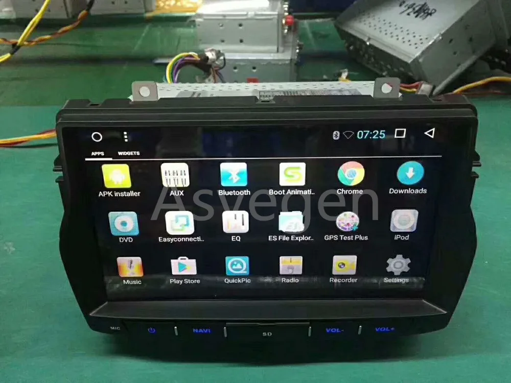 Android 6 0 Автомобильный GPS-навигатор стерео Мультимедийный Плеер для Lada Vesta с Bluetooth |