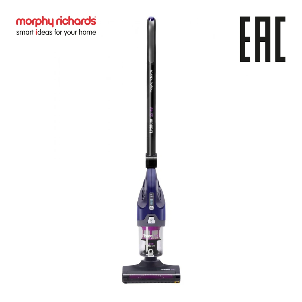 Morphy Richards Supervac Deluxe 734030 беспроводной пылесос 2 в 1 с циклонным фильтром | Бытовая