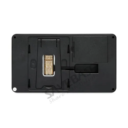 HOMSECUR TM703R B 7 дюймовый монитор для домофона с фотосъемкой и записью HDW проводной
