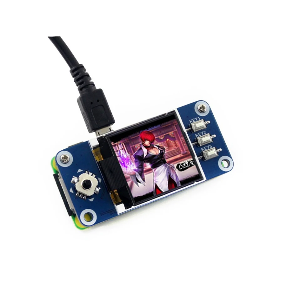 ShenzhenMaker магазин 1 44 дюймовый ЖК дисплей шляпа для Raspberry Pi 2B/3B/3B +/Zero W 128x128 пикселей