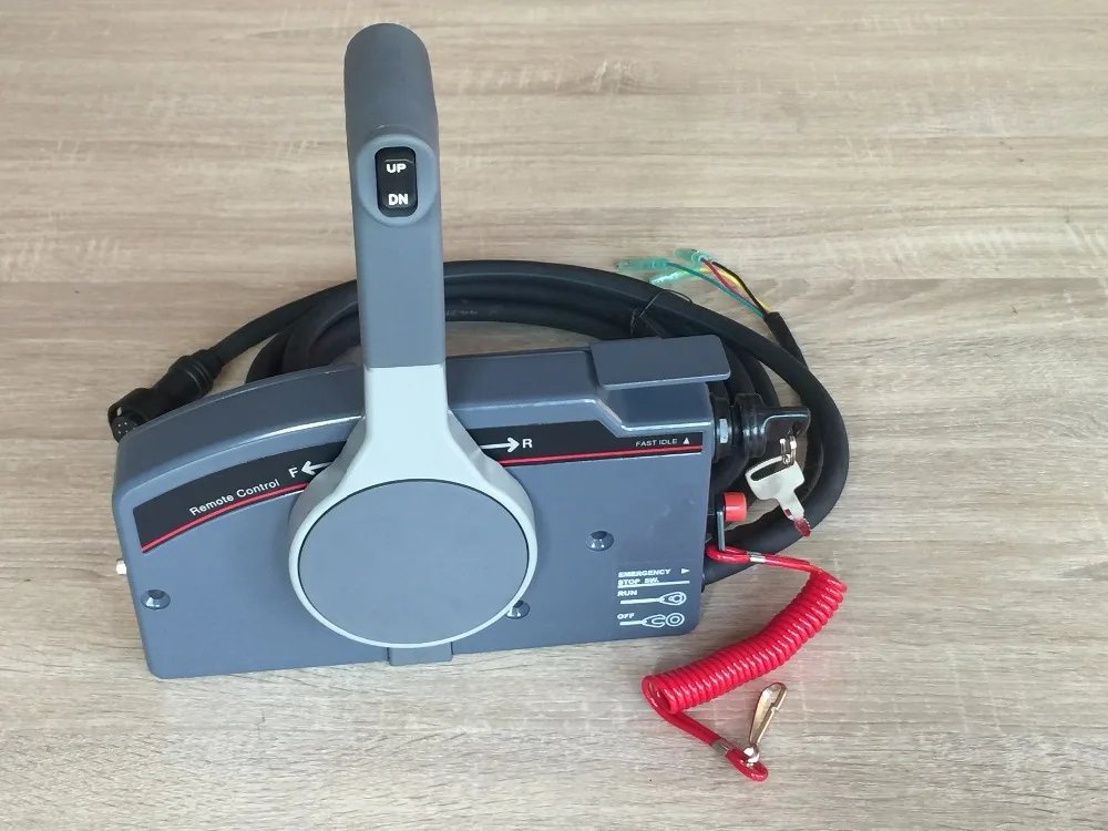 703 48205 16 p/Дистанционное управление коробка 10pin для YAMAHA подвесной моторы