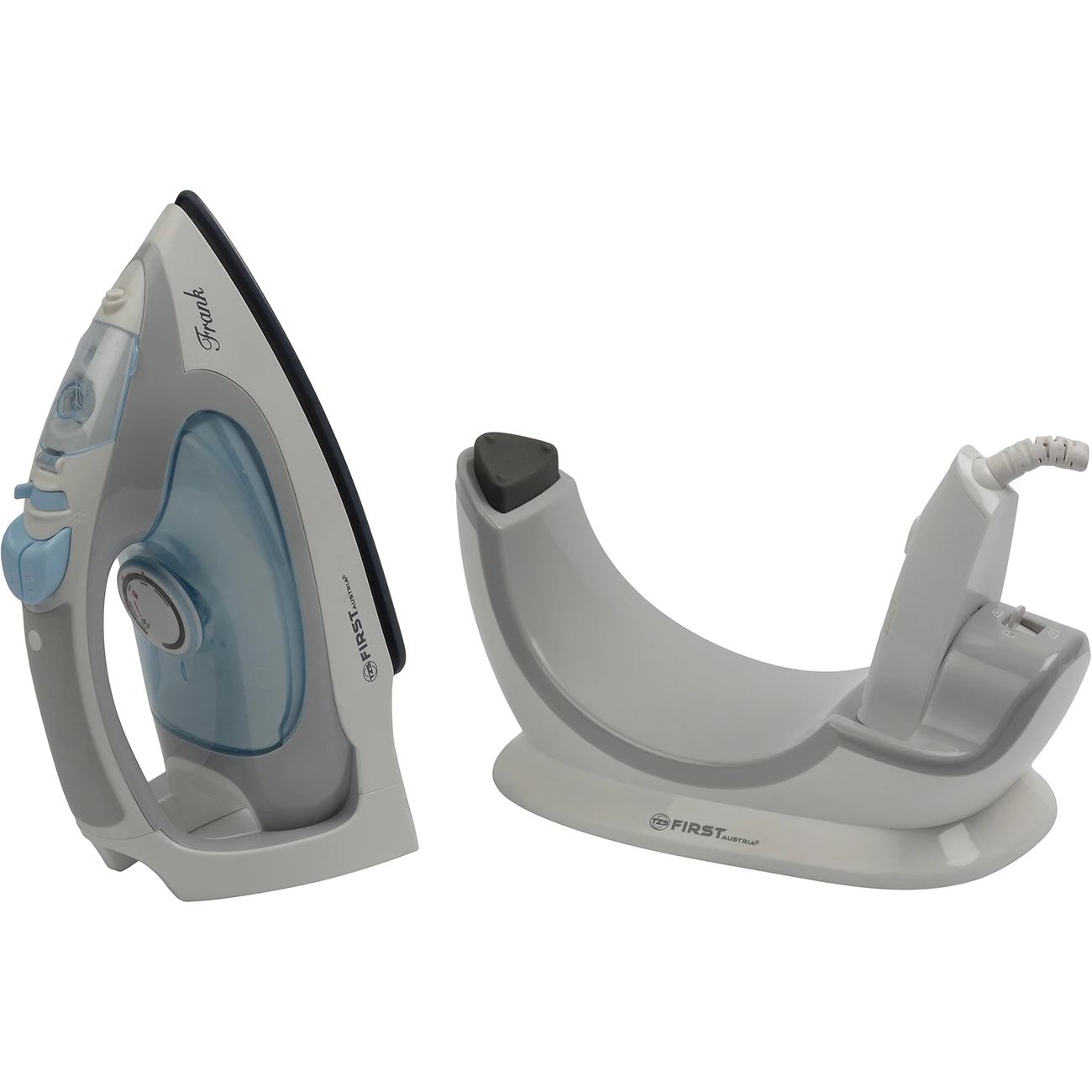 Утюг беспроводной FIRST FA 5633 2 BU (2200 Вт 180 мл голубой)|iron|iron firstwireless iron |
