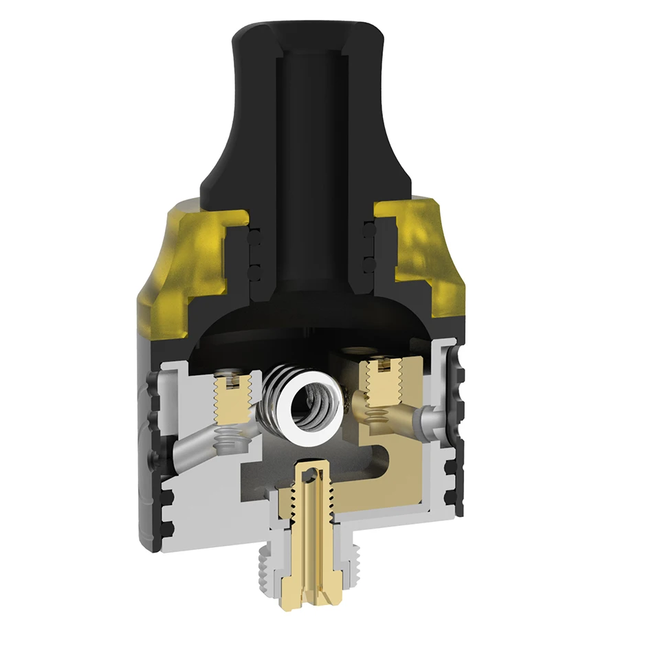 Original Vapefly Galaxies MTL RDA Tank Single Coil Build Limitless Screw Airflow Control Electronic Cigarette Vape Atomizer | Электроника