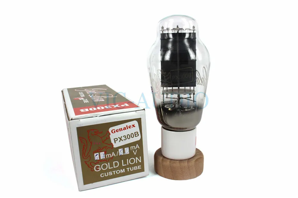 2PCS Matched Pair Russia Genalex GOLD LION PX300B Vacuum Tube Replace 300B-98 WE300B UK-300B 300BL Electron Free Shipping | Электроника