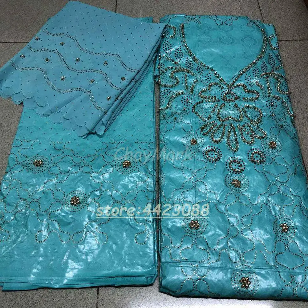 Teal Green 2 В африканском стиле желтого цвета в африканском стиле фут парча богаче Getzner камни бусины Гвинея бассейна одежды кружево материалы 2+ 2+ 3 размеров, одежда для детей возрастом от 3 до шт./компл - Цвет: Teal Green 2