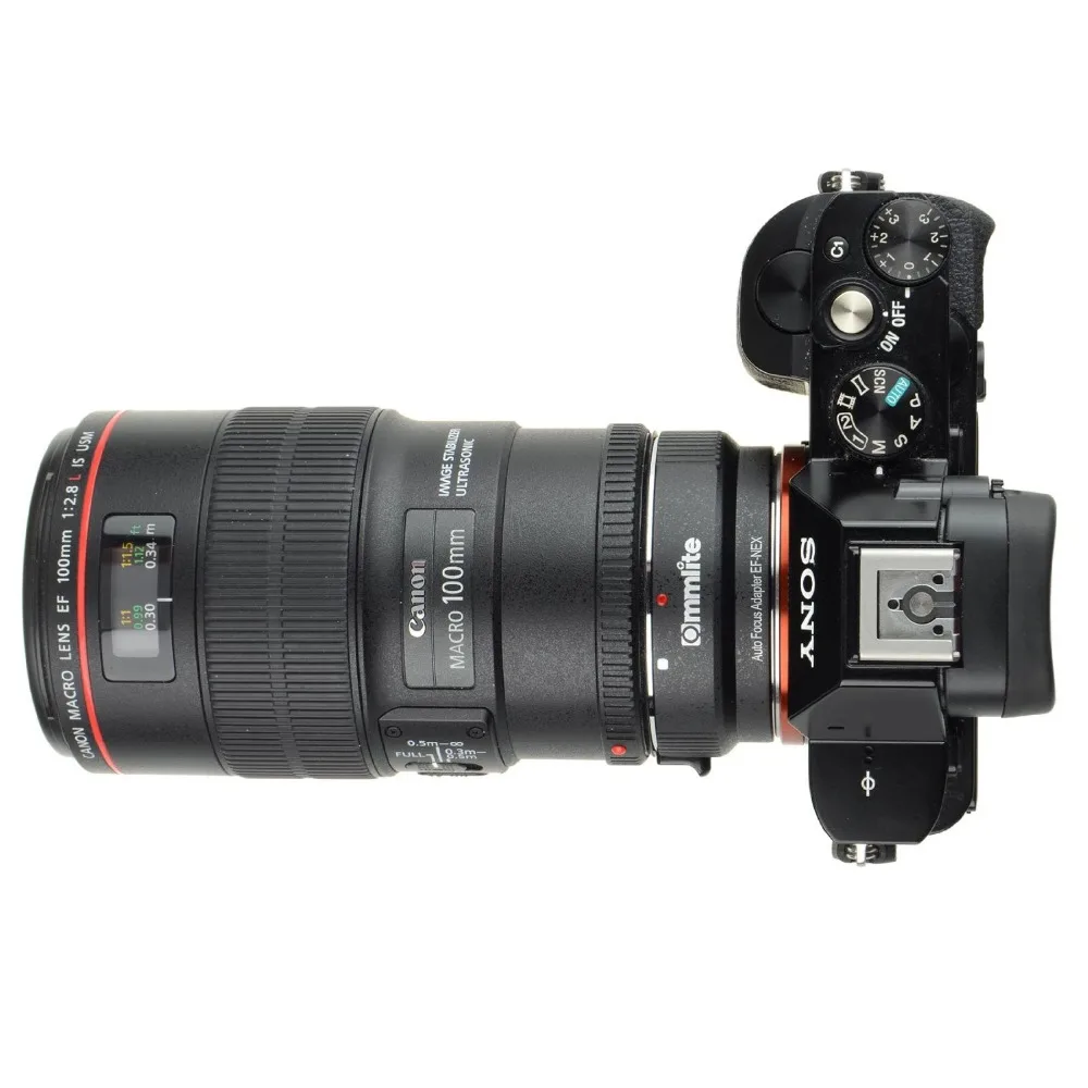 Автофокус EF-NEX Адаптер для крепления объектива для sony Canon EF EF-S объектив для E-Mount NEX A9 A7 III A7M3 A7R A7s NEX-7 NEX-6 5 полная Рамка