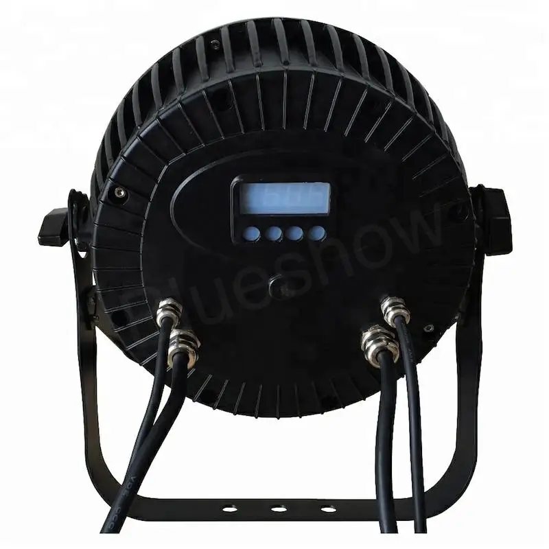 Налогов нет на заказ 4 шт./флайткейс наружный светодиодный прожектор RGBWAUV 6 в 1 18x18 Вт сценический свет dmx-питание IP65 влагозащищенный плоский прожектор 64 вкл.