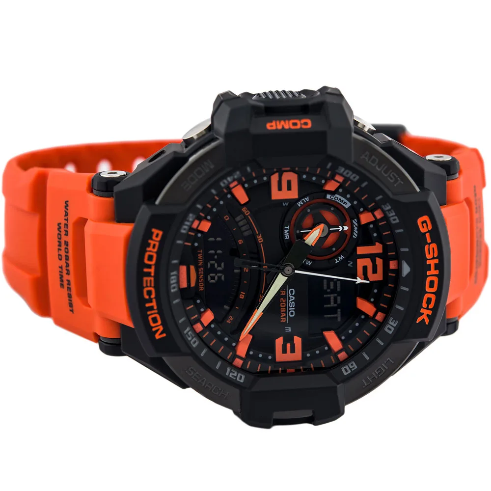 Quartz Wristwatches Casio for mens GA-1000-4A Watches Mans Watch Wristwatch Wrist men G-Shock | Наручные часы
