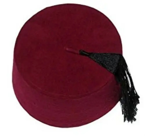 

Authentic Folkloric Turkish Fes Fez, Oriental Tarboosh, Exotic Ottoman Hat