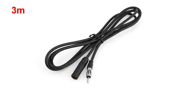 X AUTOHAUX автомобильный черный удлинитель для антенны 3 метра|cars cars|car metercar antenna extension