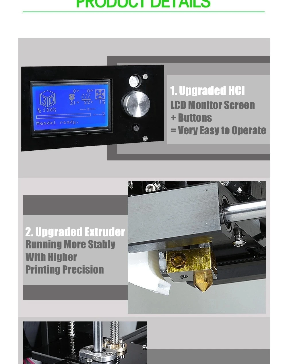 Anet A8 A6 E10 A3S A2 3d Принтер Высокоточный экструдер Prusa i3 3d принтер комплект DIY Impresora 3d с PLA нитью