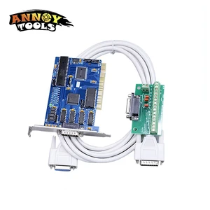 Набор карт управления для фрезерного станка с ЧПУ, 3 оси NC Studio PCI motion ncstudio