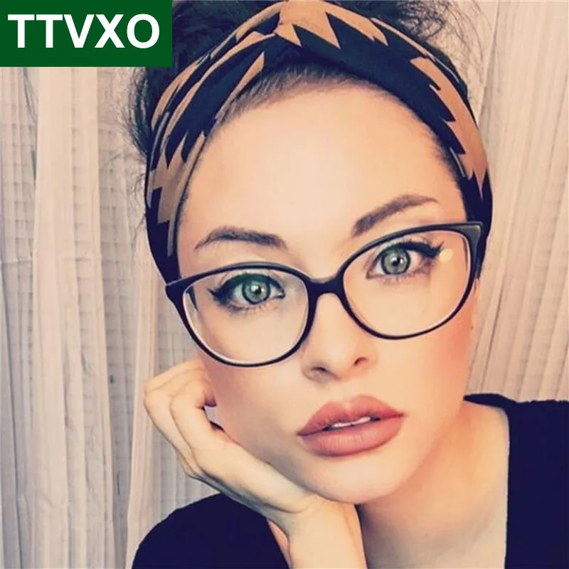 Новые крошечные ретро очки оправа TR90 материал кошачий глаз женские простые
