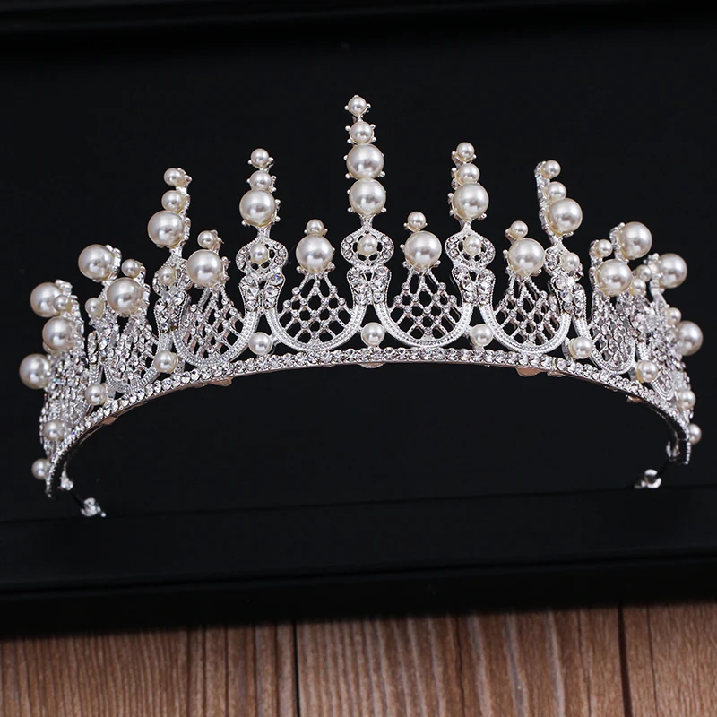 Новинка Joias acessorios do cabelo casamento de Cristal ободок для волос Simulado Perola nupcial videira Coroa головной