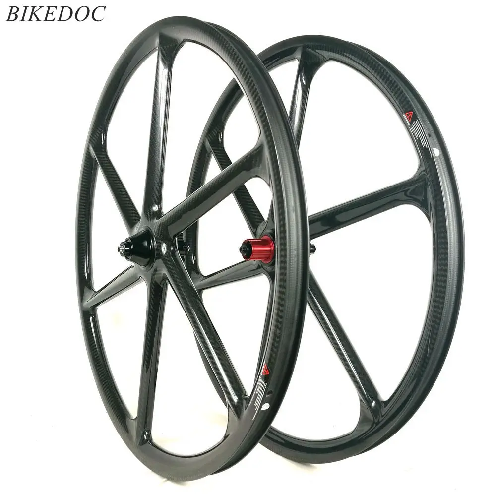 BIKEDOC 29ER MTB карбоновые колеса 30 мм * 6 спицевых велосипедных колес с клинчерным