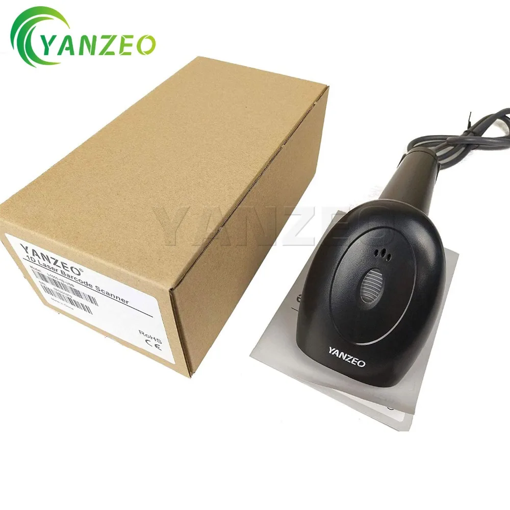 Yanzeo L1010 C2010 беспроводной портативный PDF417 1D/QR сканер штрих кода для POS системы