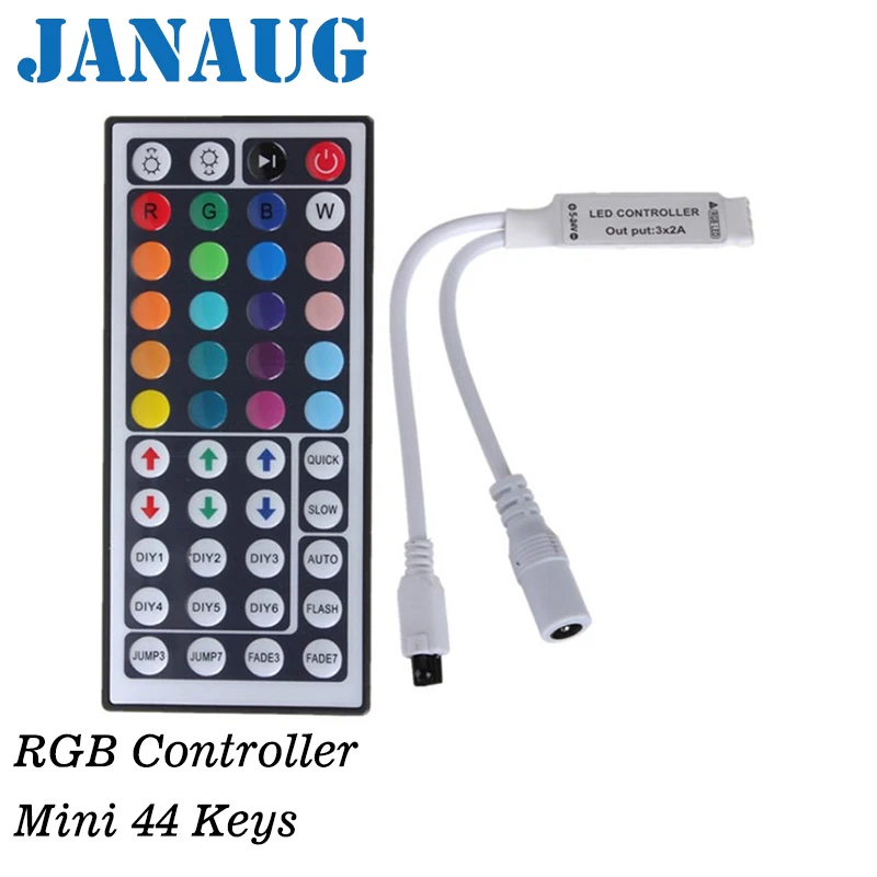 Контроллер для светодиодных ламп мини-контроллер лент RGB 44 клавиши 24