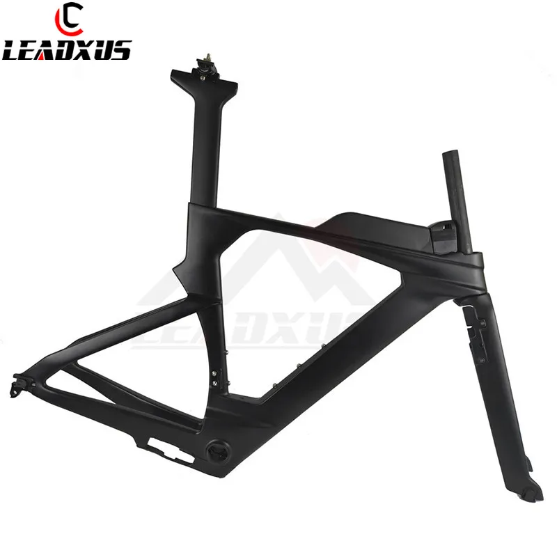 LEADXUS KX3000 черная рама для тропа триатлона карбоновая велосипедная Рама TT вилка