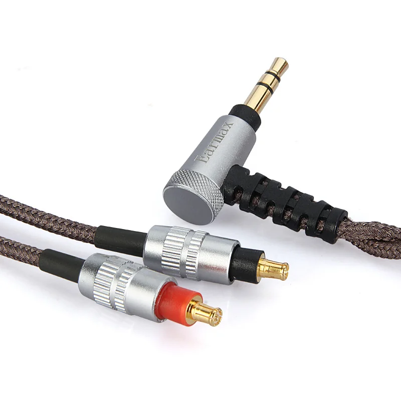 Кабель для наушников Earmax 113A A2DC аудиокабель с разъемом 3 5 мм медным и серебряным