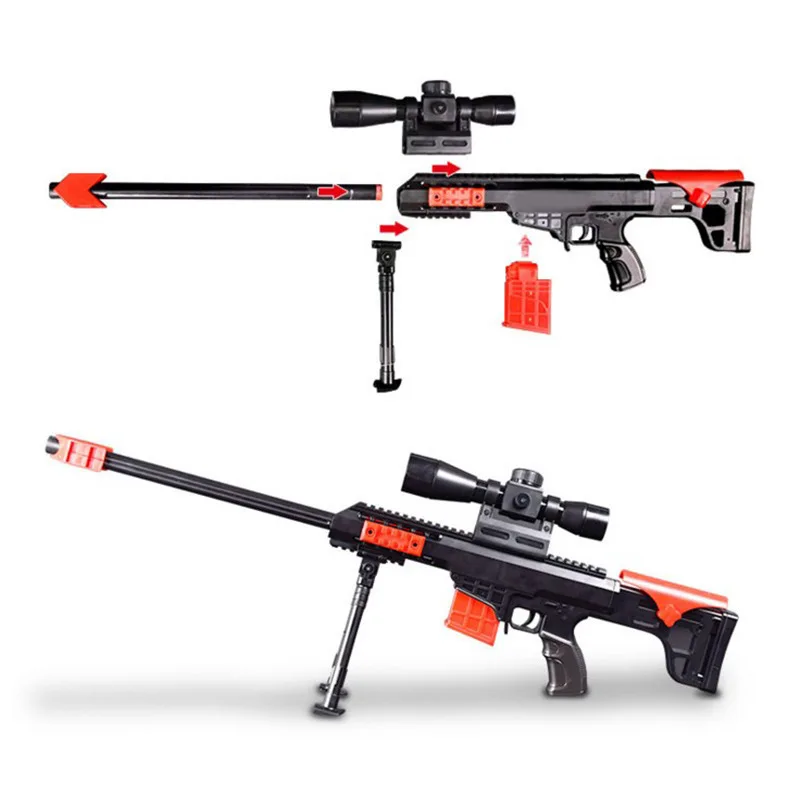 Игрушка Blaster пушки игрушечный пистолет Пейнтбол детские игрушки снайперская