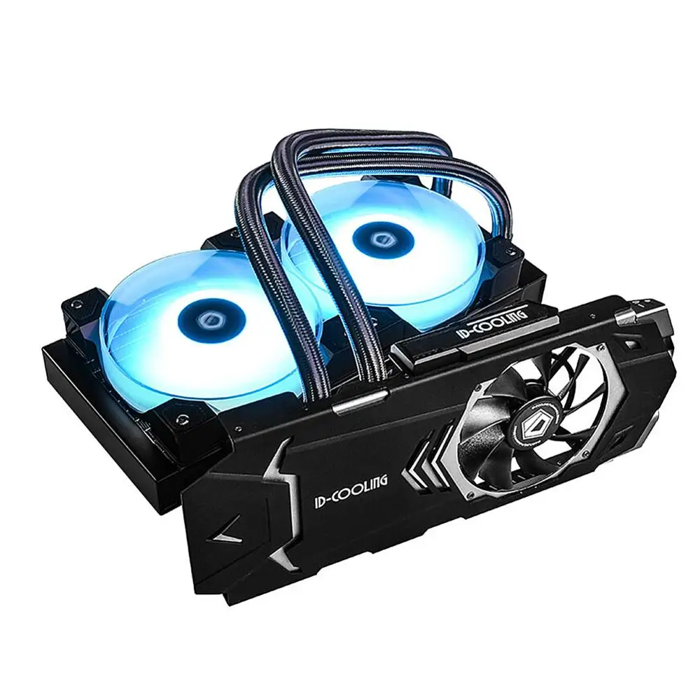 ALLOYSEED ID-COOLING ICEKIMO 240VGA-RGB Видеокарта кулер для воды для GeForce/AMD длительный срок службы двойной шариковый подшипник