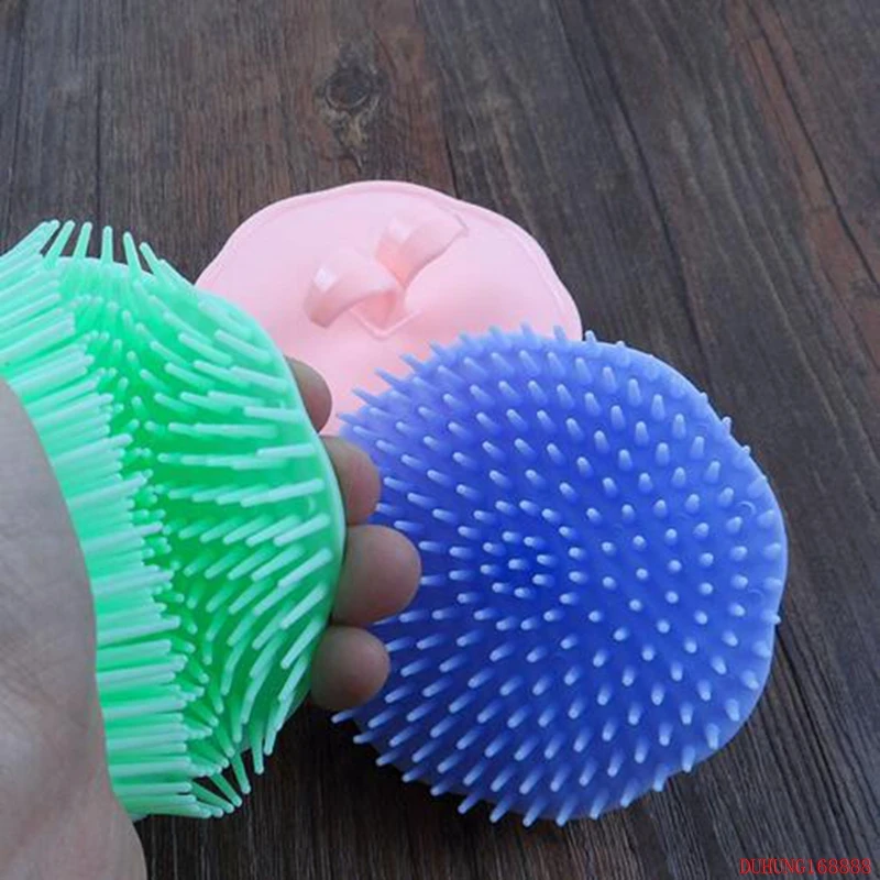 

1000pcs Soft Shampoo Brush Bath Massage Clean Dandruff Shampoo Artifact 8957#