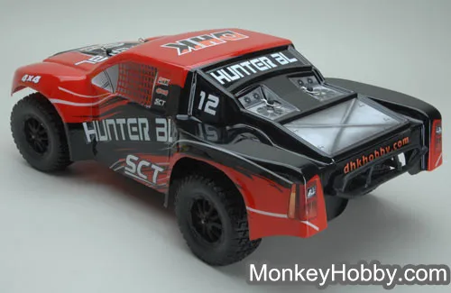 DHK 8331 R Hunter BL масштаб 1:10 4WD короткий бесщеточный грузовик с частотой 2 4 ГГц | Игрушки